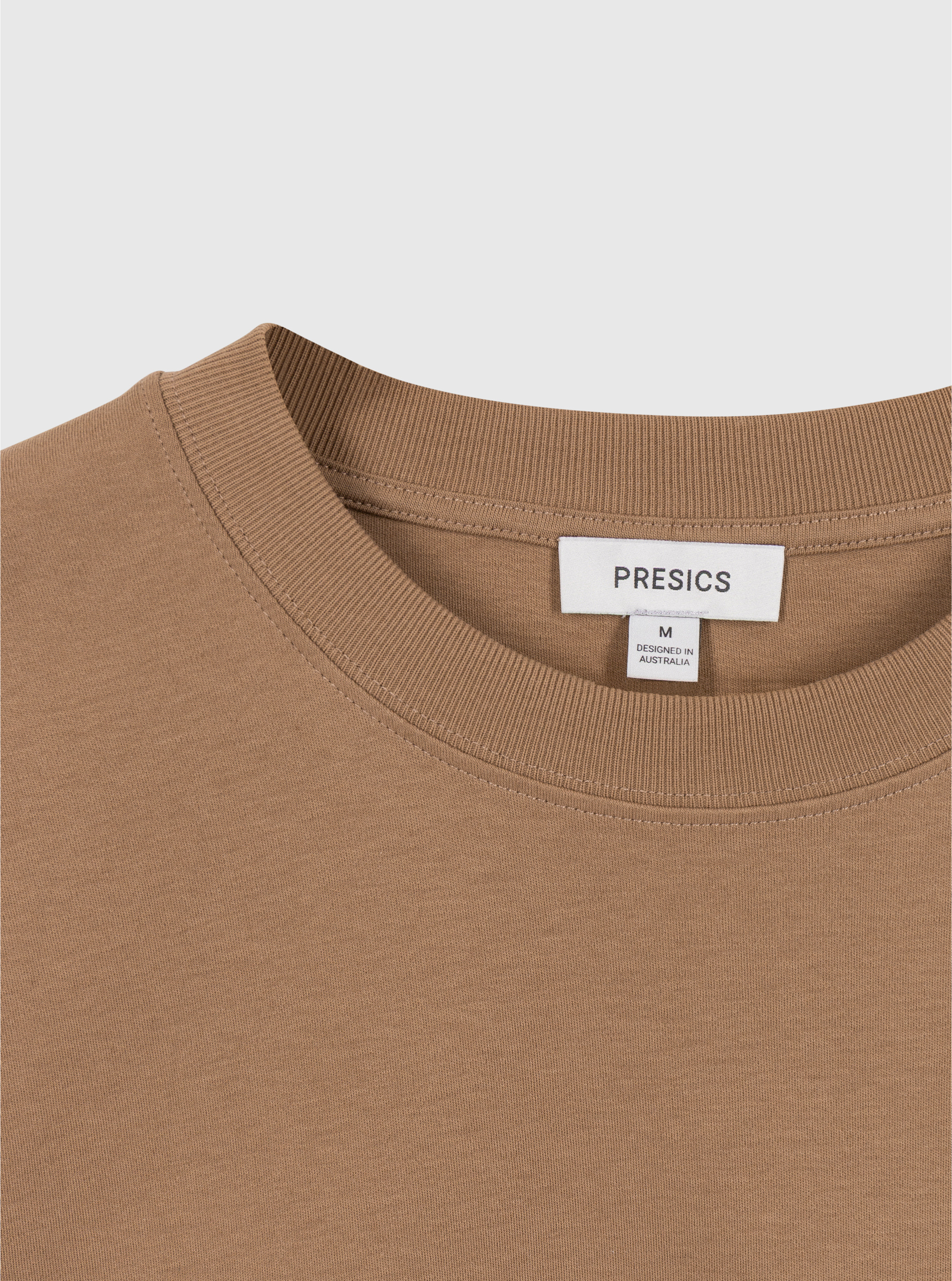 Brown|Good Earth Cotton® Box Cut Tee – Sustainable Cotton T-shirt|Brown
