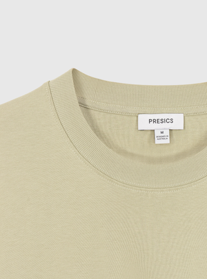 Sage Green|Good Earth Cotton® Box Cut Tee – Sustainable Cotton T-shirt|Sage Green