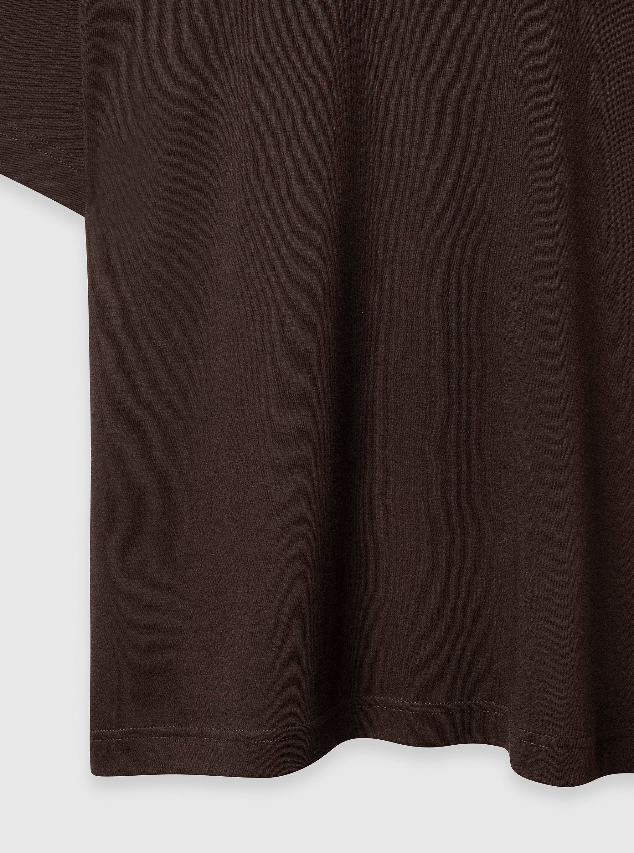 Dark Brown|Good Earth Cotton® Oversized Tee – Sustainable Cotton T-shirt|Dark Brown