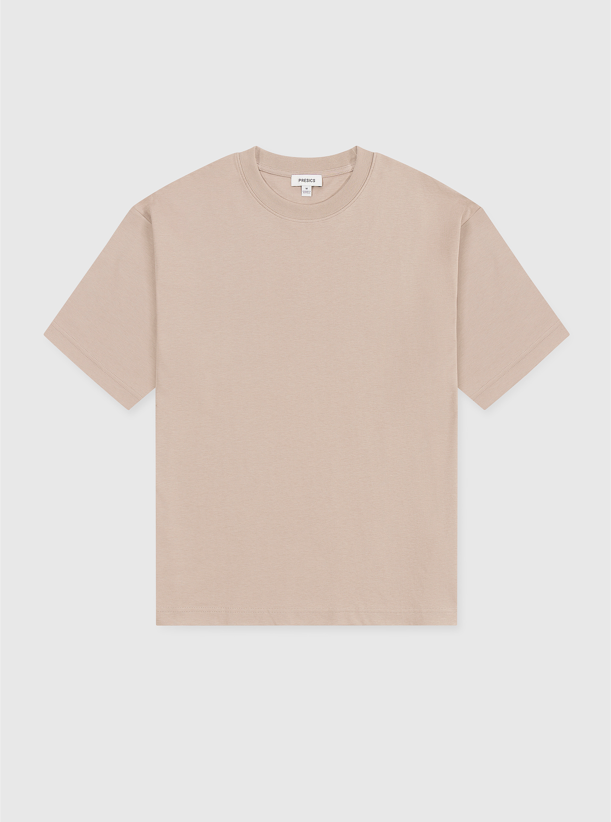 Mushroom|Good Earth Cotton® Oversized Tee – Sustainable Cotton T-shirt|Mushroom