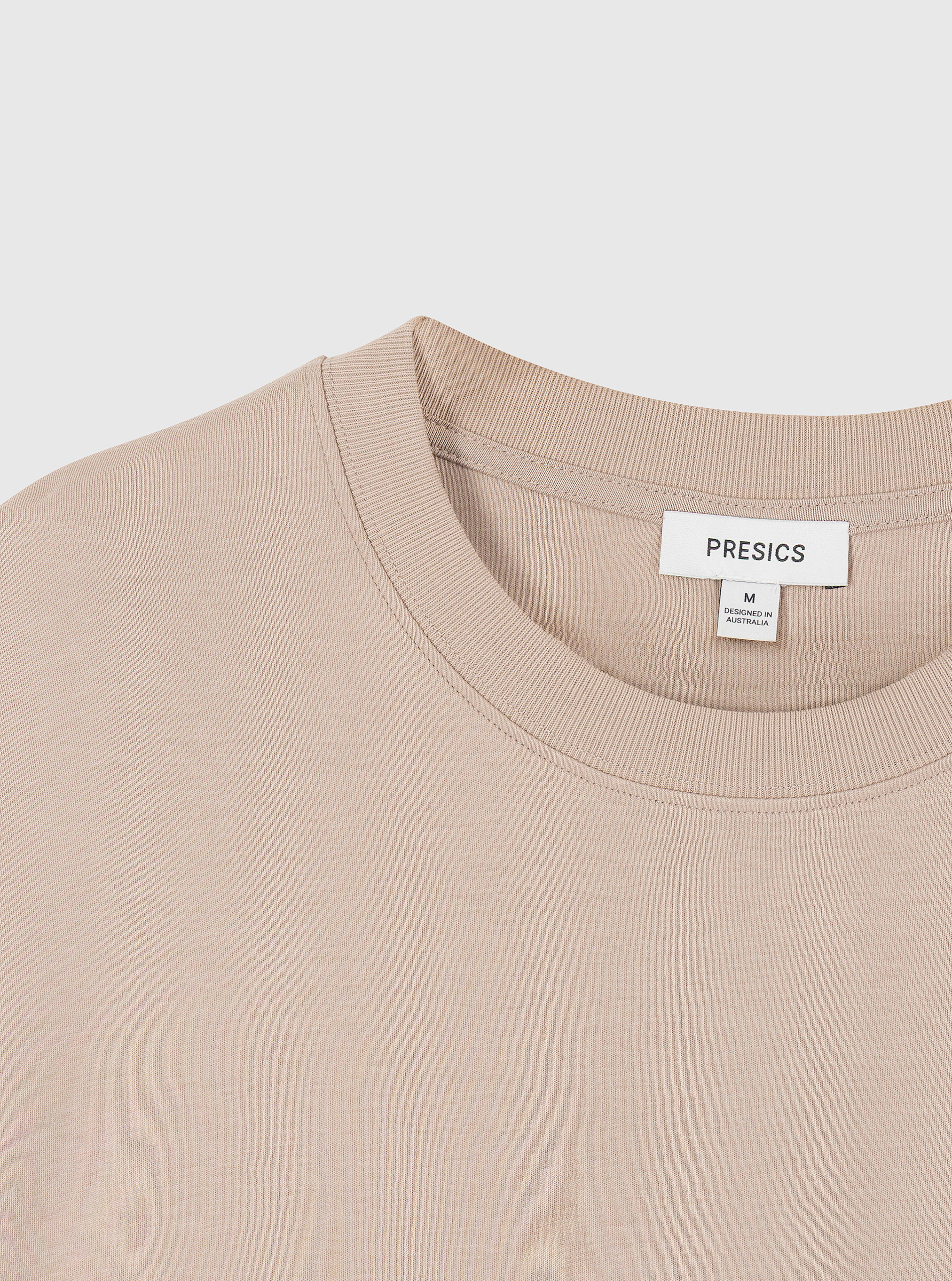 Mushroom|Good Earth Cotton® Oversized Tee – Sustainable Cotton T-shirt|Mushroom