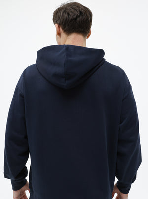 Navy|Dylan is 5’11” and wearing a size L